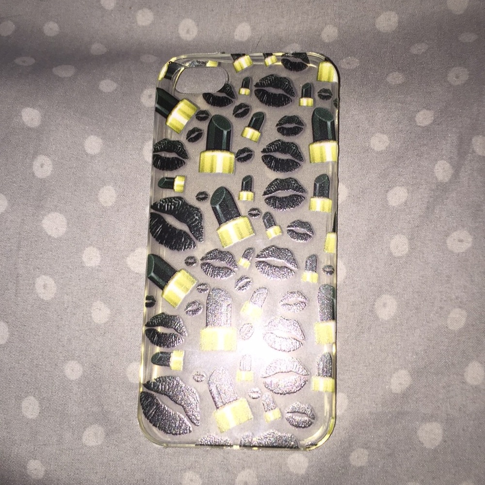 Kylie Jenner iPhone 5s lips prints and lipsticks